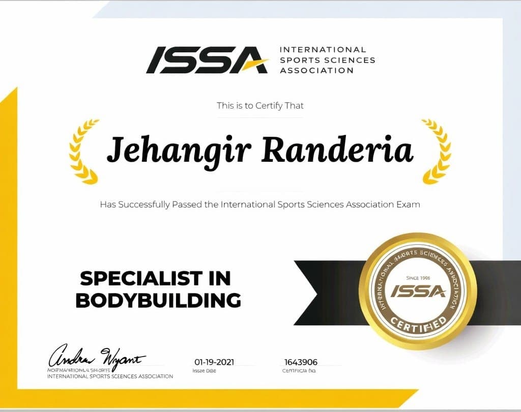 Specialist in Bodybuilding